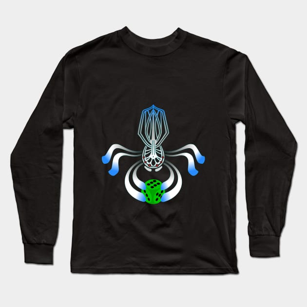 Paper spider Long Sleeve T-Shirt by moonmorph